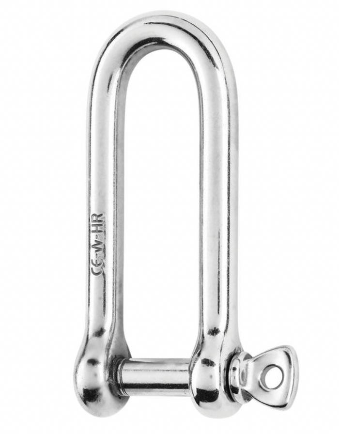 Wichard HR long D shackle - Dia 10 mm - Bosuns Boat