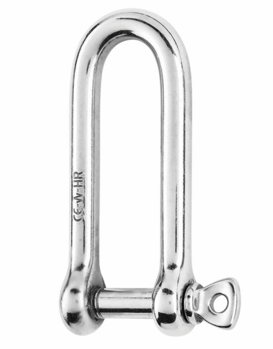 Wichard HR long D shackle - Dia 10 mm - Bosuns Boat