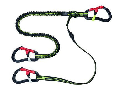 Wichard Proline - Elastic 2M + 1M Fixed Line - 3 Hooks - Overload Indicator #7039 - Bosuns Boat