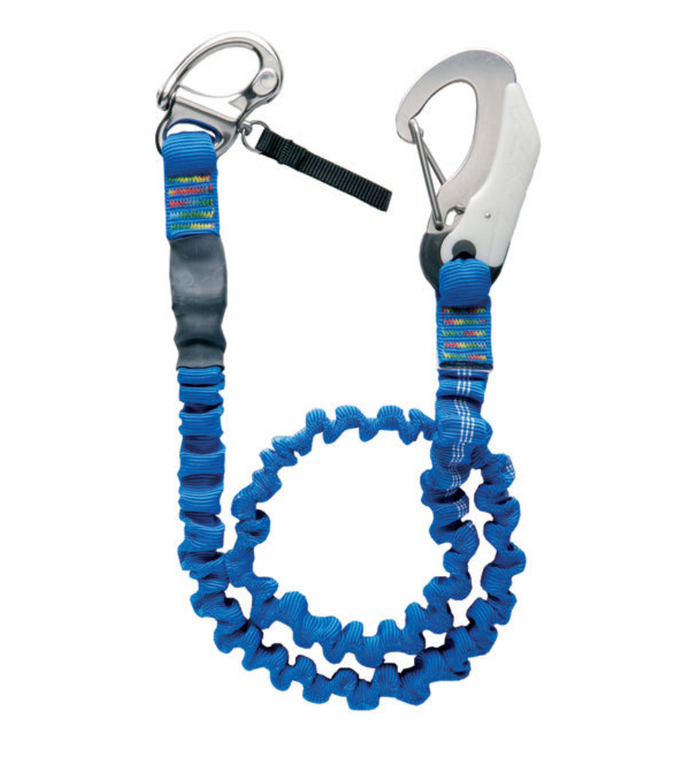 Wichard Releasable Elastic tether - 2M - 2 hooks - Bosuns Boat