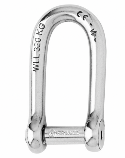 Wichard Self-locking Allen head pin long shackle - Bosuns Boat