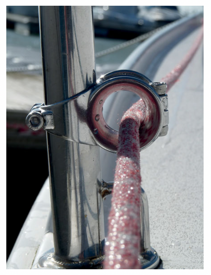 Wichard Single fairlead - For 25 mm dia stanchion - Bosuns Boat