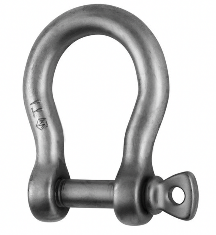 Wichard Titanium bow shackle - Dia 10 mm - Bosuns Boat
