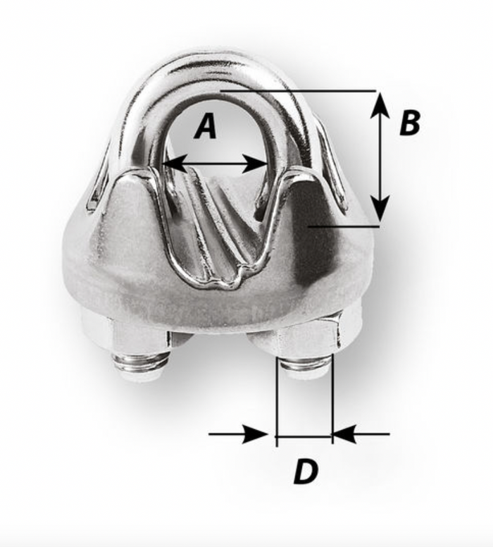 Wichard Wire grip - For wire dia: 10 mm - Bosuns Boat