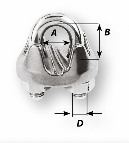 Wichard Wire grip - For wire dia: 10 mm - Bosuns Boat