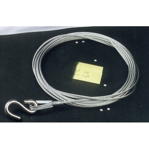 Winch Cable - 'S' Hook
