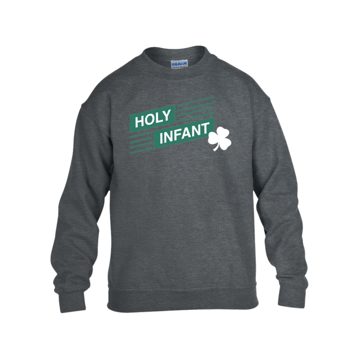 Youth Crewneck Sweatshirt - Holy Infant - Slant