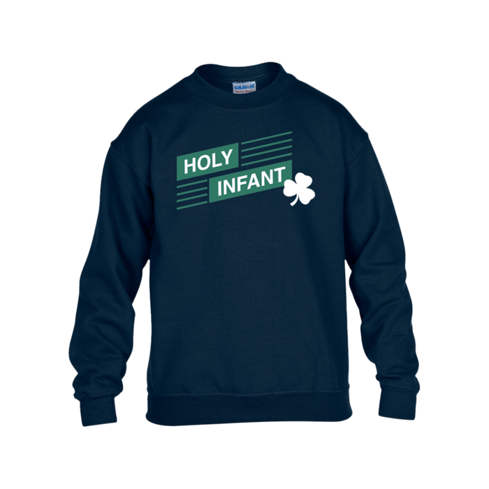 Youth Crewneck Sweatshirt - Holy Infant - Slant