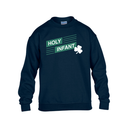 Youth Crewneck Sweatshirt - Holy Infant - Slant