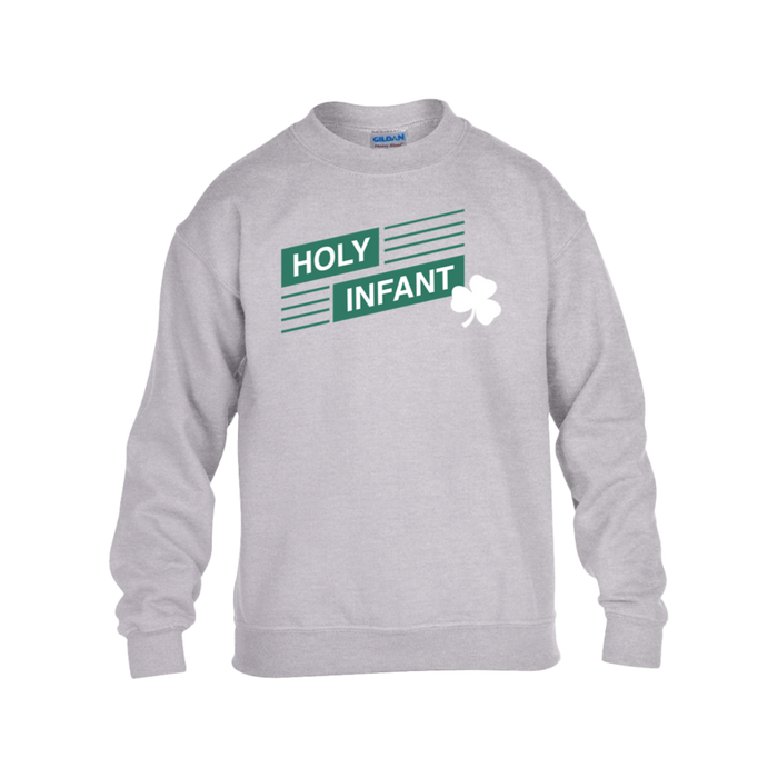 Youth Crewneck Sweatshirt - Holy Infant - Slant