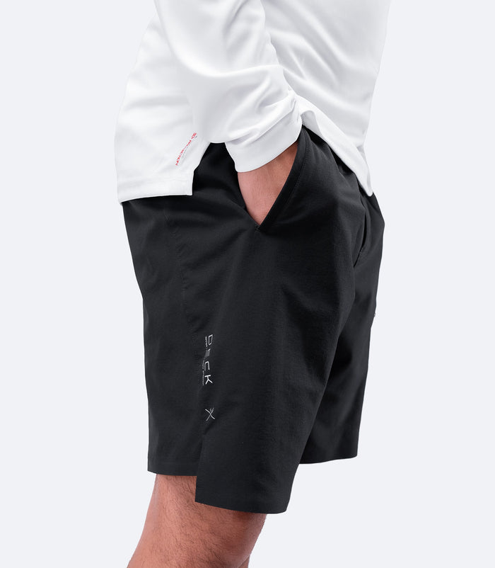 Zhik Mens Black Deck Shorts - Bosuns Boat
