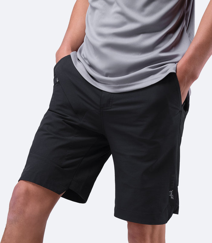 Zhik Mens Black Elite Shorts - Bosuns Boat