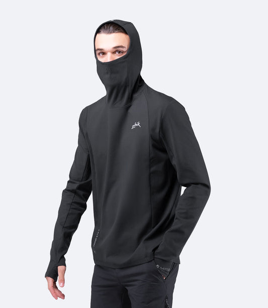 Zhik Mens Black Motion Hooded Top