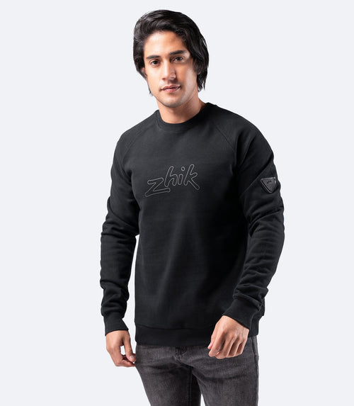 Zhik Mens Cotton Sweater - Bosuns Boat