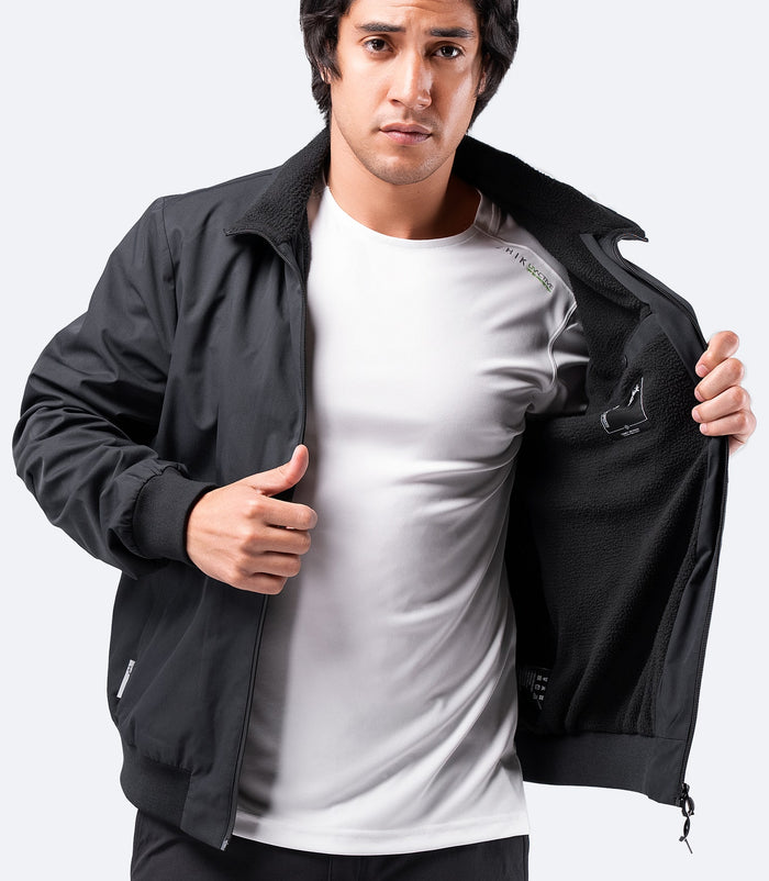 Zhik Mens Flight Jacket - Black - Bosuns Boat