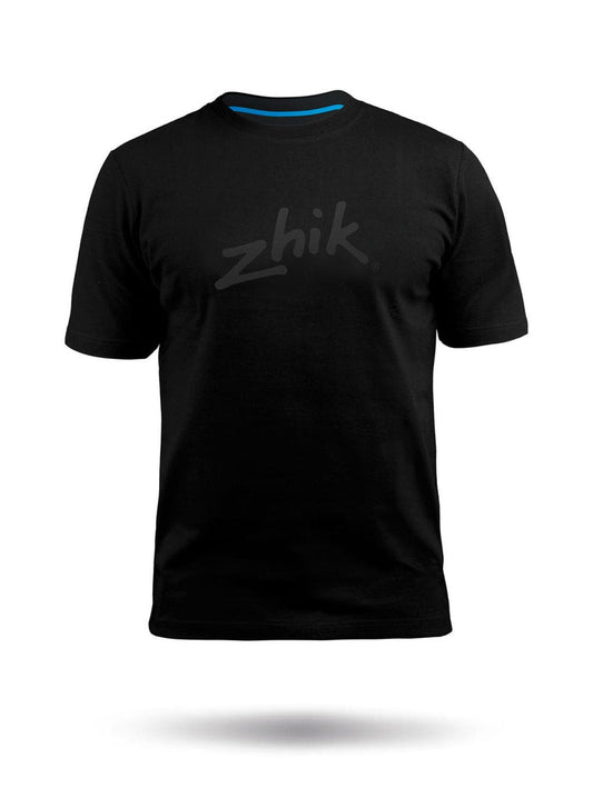 Zhik Mens Hydrophobic Cotton Tee-BK-XS