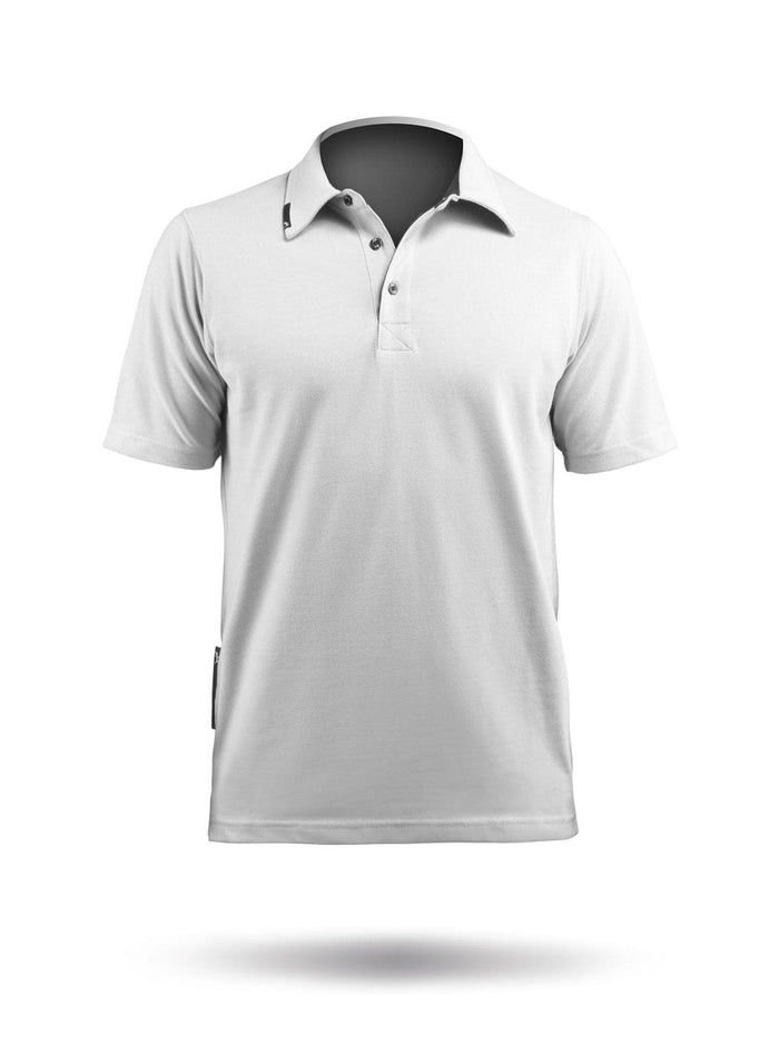 Zhik Mens Poly Cotton Polo-WT-XS - Bosuns Boat