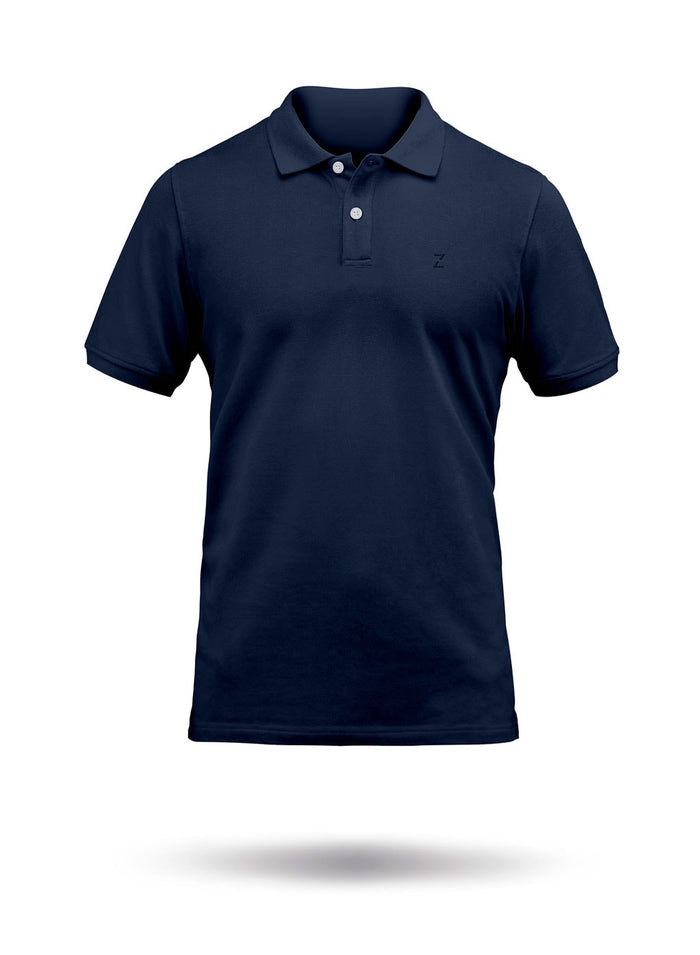 Zhik Mens Premium Cotton Polo-NVY-SSS