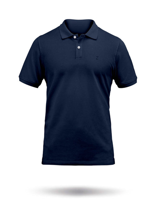 Zhik Mens Premium Cotton Polo-NVY-SSS