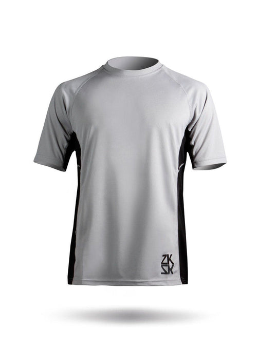 Zhik Mens Short Sleeve dry Top-ASH-XS