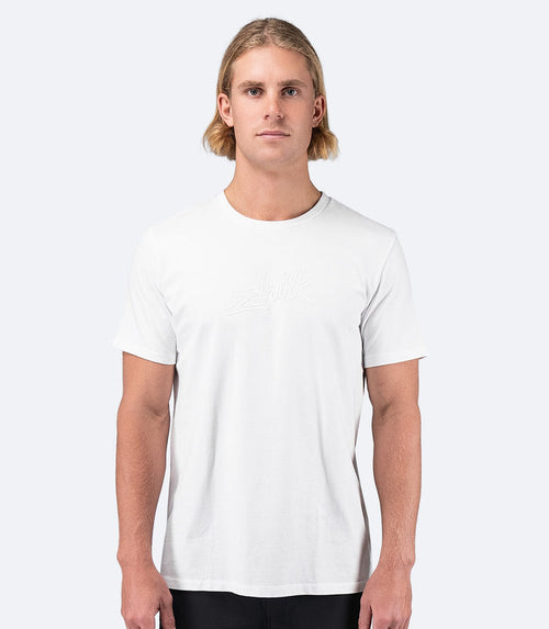 Zhik Mens Zhik Logo Cotton T-Shirt - White - Bosuns Boat
