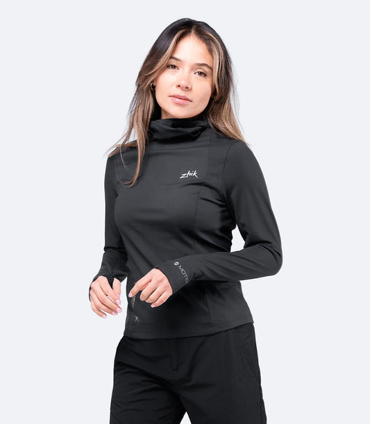 Zhik Women's Black Motion Hooded Top