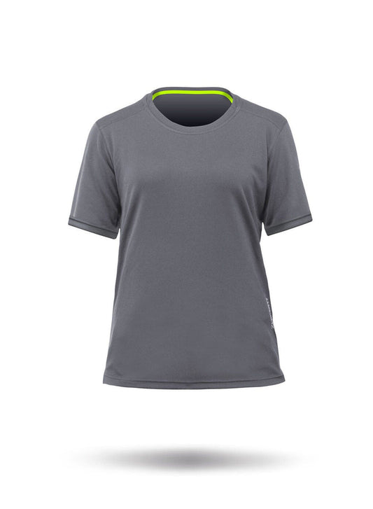 Zhik Womens dry Lt Short Sleeve Top-GY-S