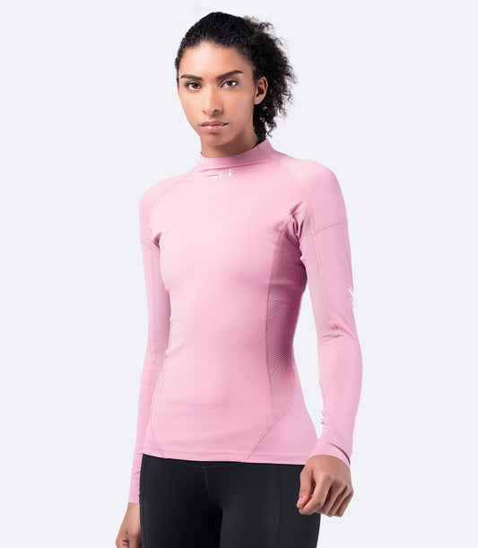 Zhik Womens Eco Spandex Long Sleeve Top - Pink