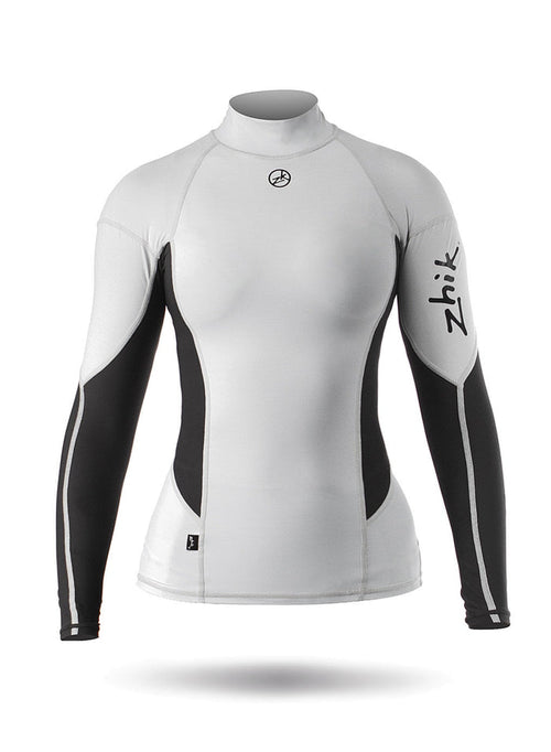 Zhik Womens Long Sleeve Spandex Top-ASH-L