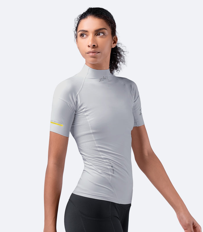 Zhik Womens Platinum Eco Spandex Short Sleeve Top - Bosuns Boat
