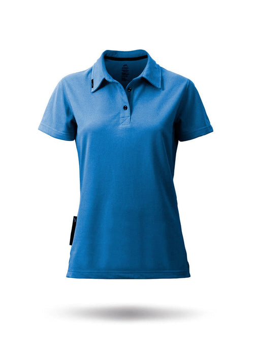 Zhik Womens Poly Cotton Polo-BL-SSS