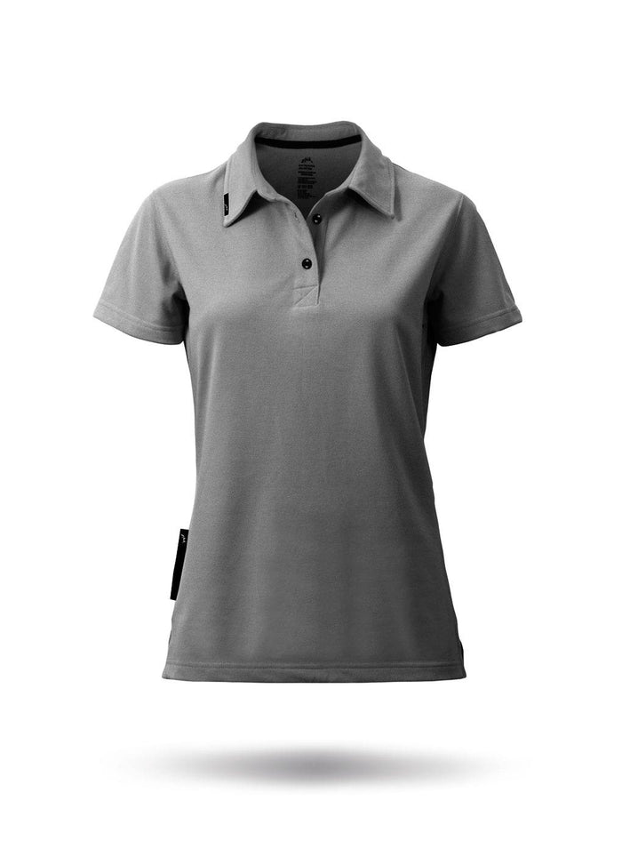 Zhik Womens Poly Cotton Polo-GY-L
