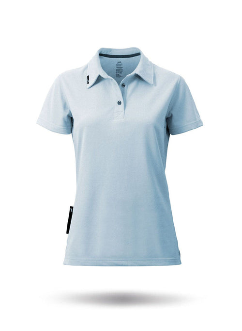 Zhik Womens Poly Cotton Polo-SKY-XL