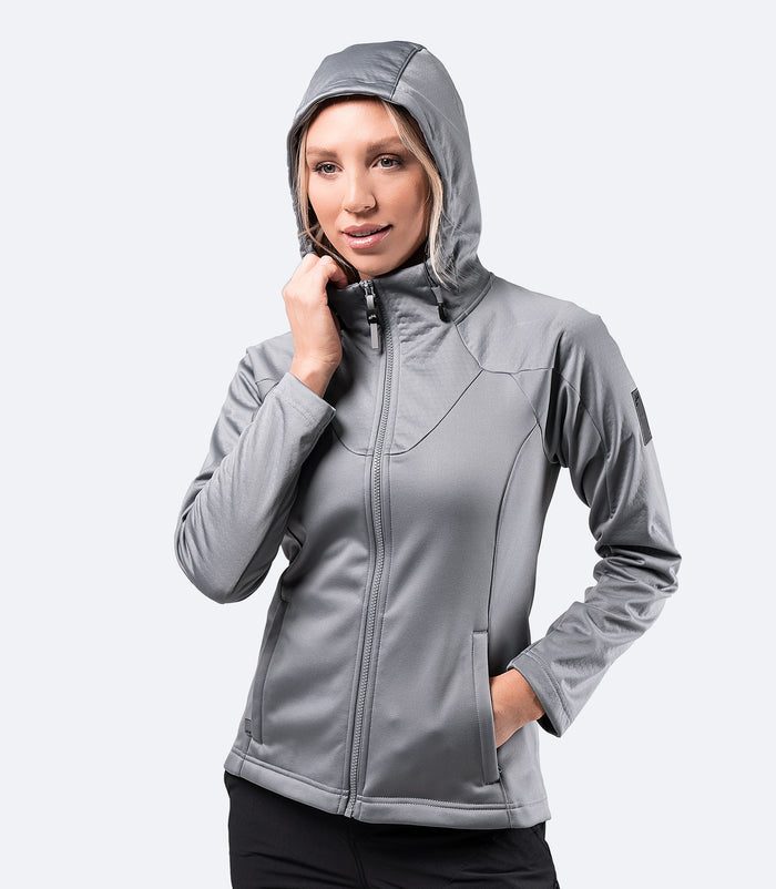 Zhik Womens Tech Hoodie - Platinum