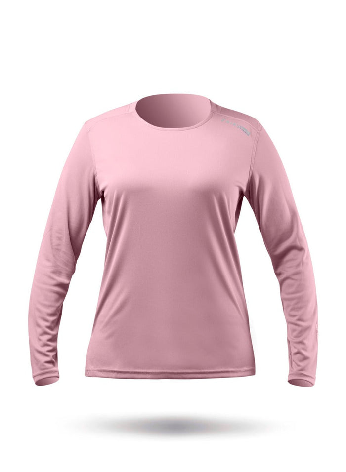 Zhik Womens UVActive Long Sleeve Top - Pink-XSS