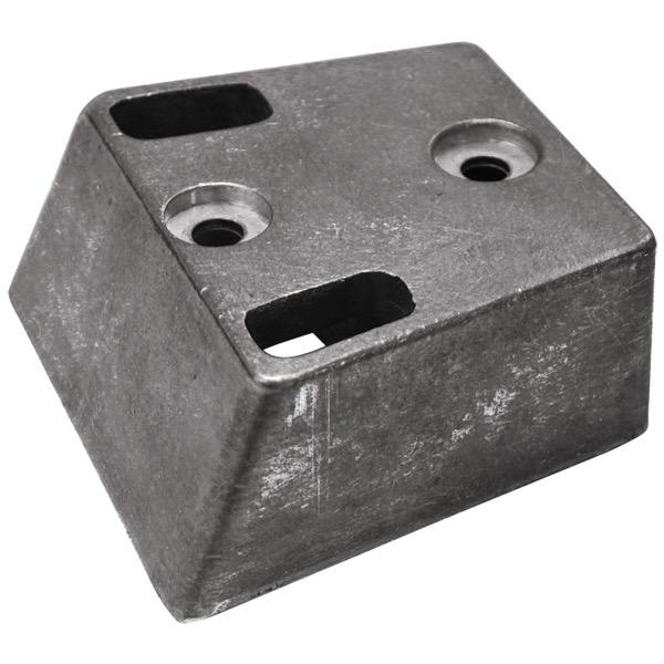 Zinc Engine Anode - BRP/Evinrude Johnson & OMC - Cobra 112mm x 108mm