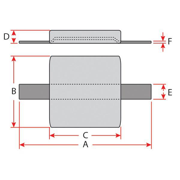 Zinc Square Block Anode w/ Strap - 155mm x 155mm x 25mm