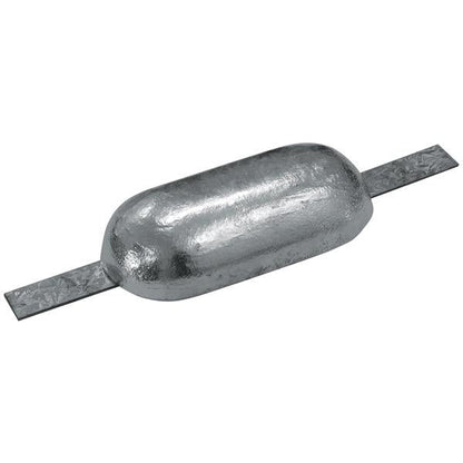 Zinc Tear Drop Anode w/ Strap - 170mm x 85mm x 50mm
